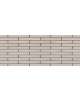 Ladrillo caravista klinker extrusionado K.Gris perla