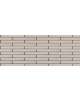 Ladrillo caravista klinker extrusionado K.Gris perla