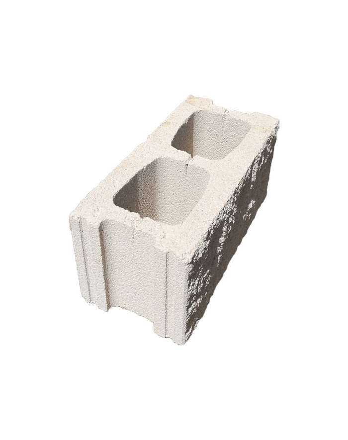 Bloque Split 2 Caras 20x20x40